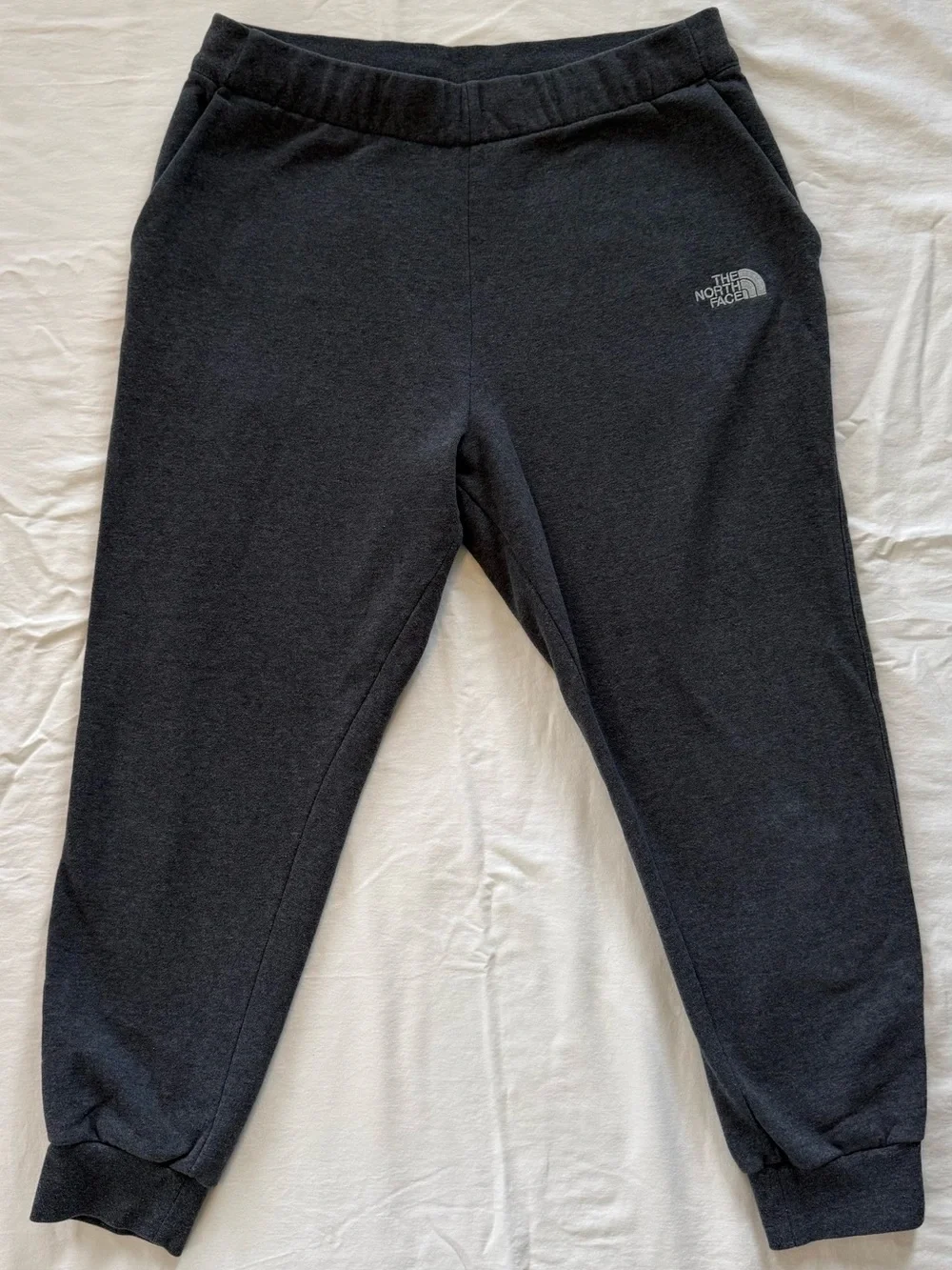 The North Face Men's XL Charcoal Gray Fleece Jogger Sweatpants